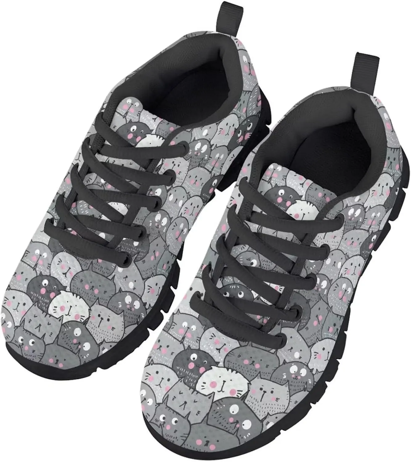 Ystardream Girls Running Shoes Mesh Fitness Shoe Indoor Training Sneaker Lightweight Outdoor Sports Athletic Tennis Shoes
