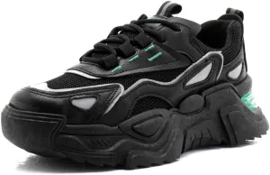 YYSPR Women's Fashion Platform Lace Up Sneakers Lightweight Walking Running Shoes